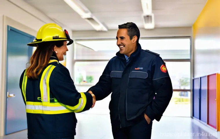 소방설비기사 직업 만족도 - **Prompt 1: The Diligent Fire Safety Engineer on Site**
    "A professional fire safety engineer, a ...
